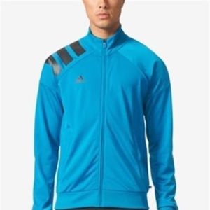 adidas Tango track jacket size XL teal blue/green